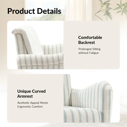 Terren 51"W Farmhouse Loveseat With Solid Wood Spindle Legs